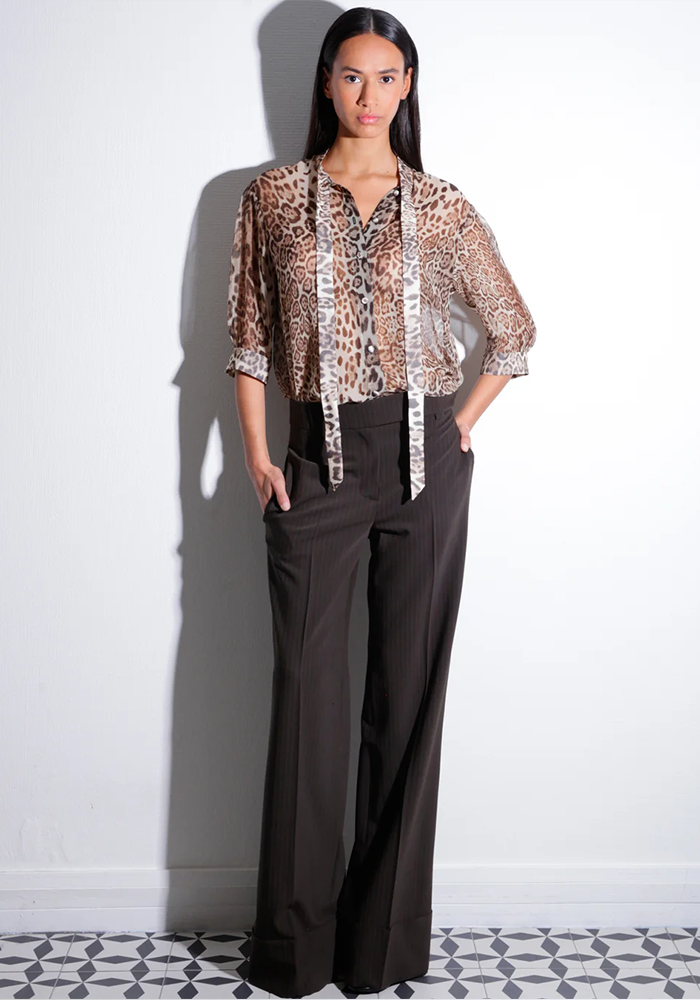 Pantalon Norah Chocolat - Oud Paris