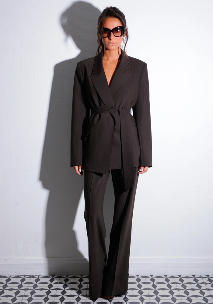 Veste David Chocolat - Oud Paris