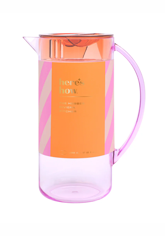 Pichet The Hobbes Orange Et Rose - Blush Sélection Décoration