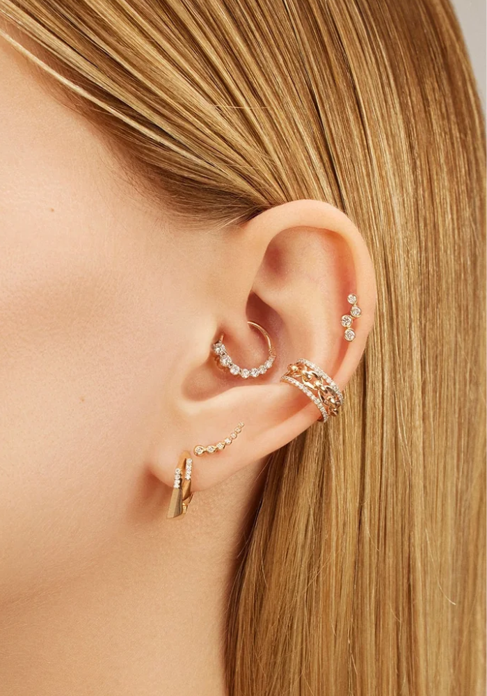 Piercing Shimmery Caterpillar - Kismet By Milka