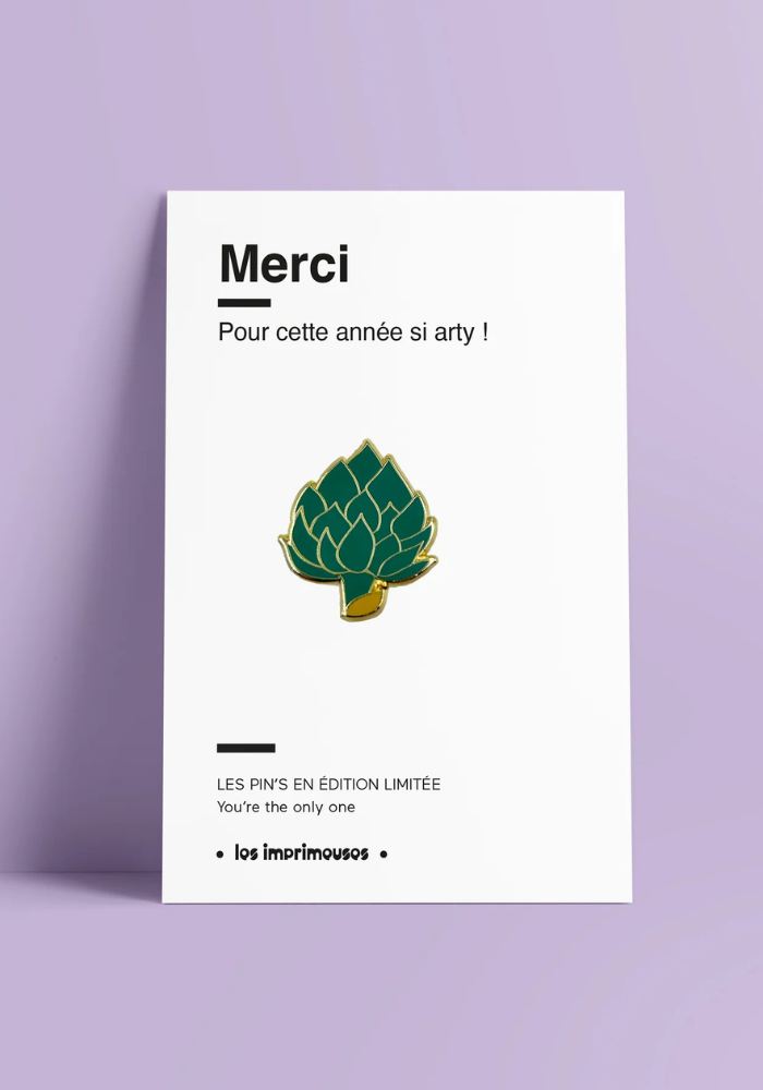 Pin's Merci Artichaut