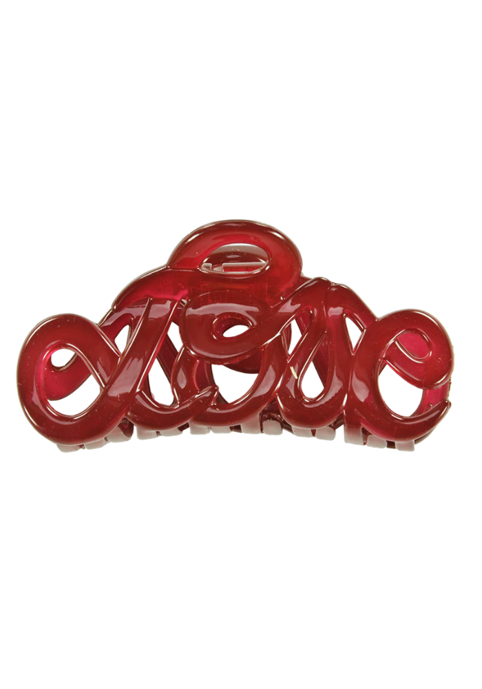 Pince À Cheveux Love Claw Rasberry - Sélectionné par Blush