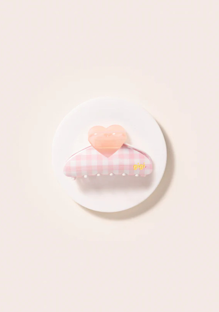 Pince Coeur Vichy Madrague - My Name Is Gigi Paris