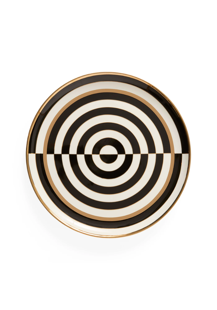 Plat Rond Op Art - Jonathan Adler