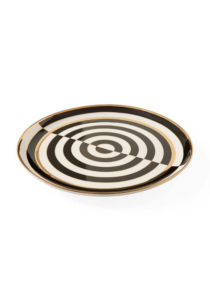 Plat Rond Op Art - Jonathan Adler