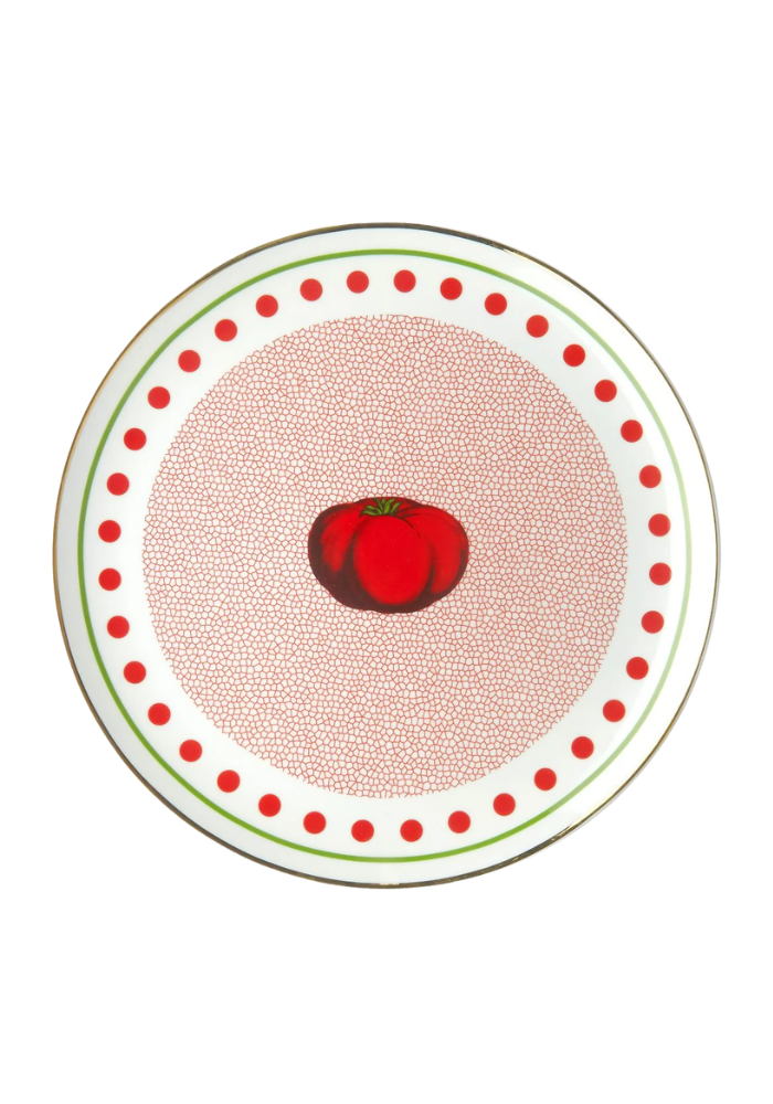Plat Rond Tomate - Bitossi Ceramiche