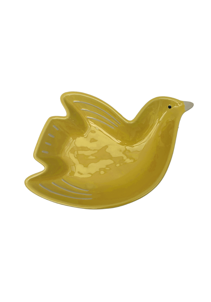 Plat Cuicui Oiseau Jaune L - Sélectionné par Blush