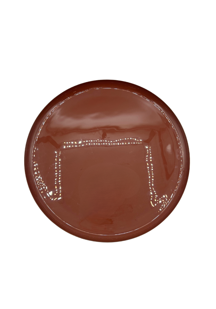 Plateau Rond Marron - Sélectionné par Blush
