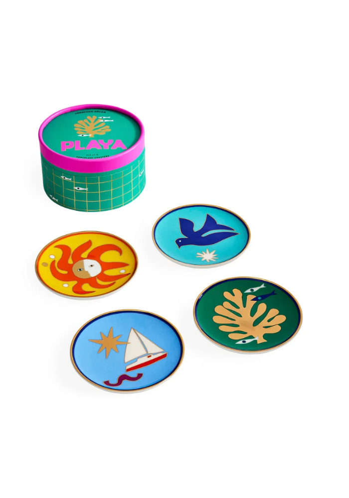 Lot De 4  Sous-Verres Playa - Jonathan Adler