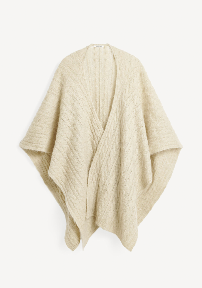 Poncho Kassillas Oyster Gray - By Malene Birger