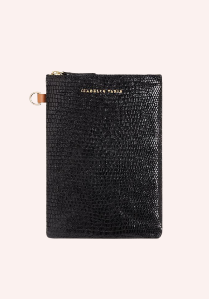 Porte-Smartphone Cliff Turtle Noir - Isabelle Varin