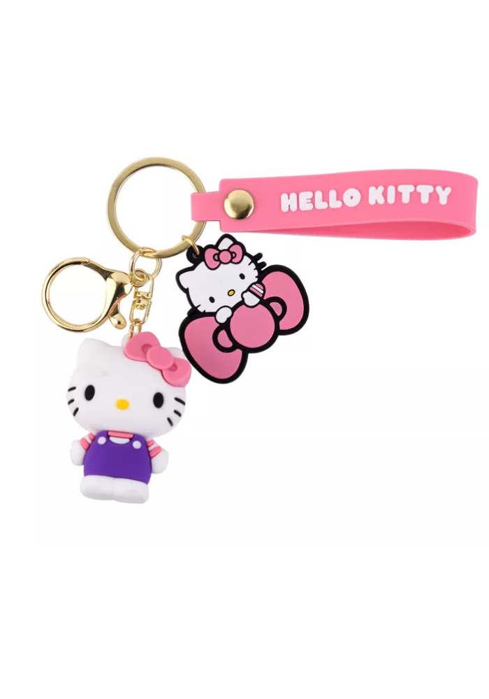 Porte Clés Hello Kitty Rose