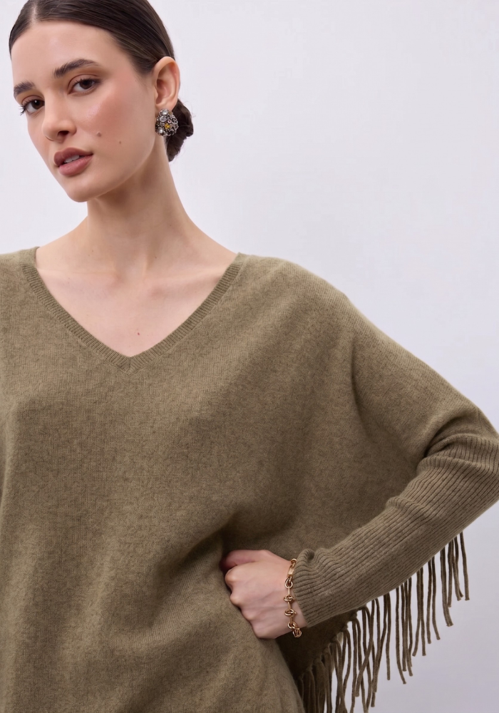 Pull Poncho Cachemire Fenna - Notshy