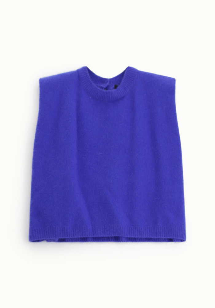 Pull Sans Manche Bleu - Dixie