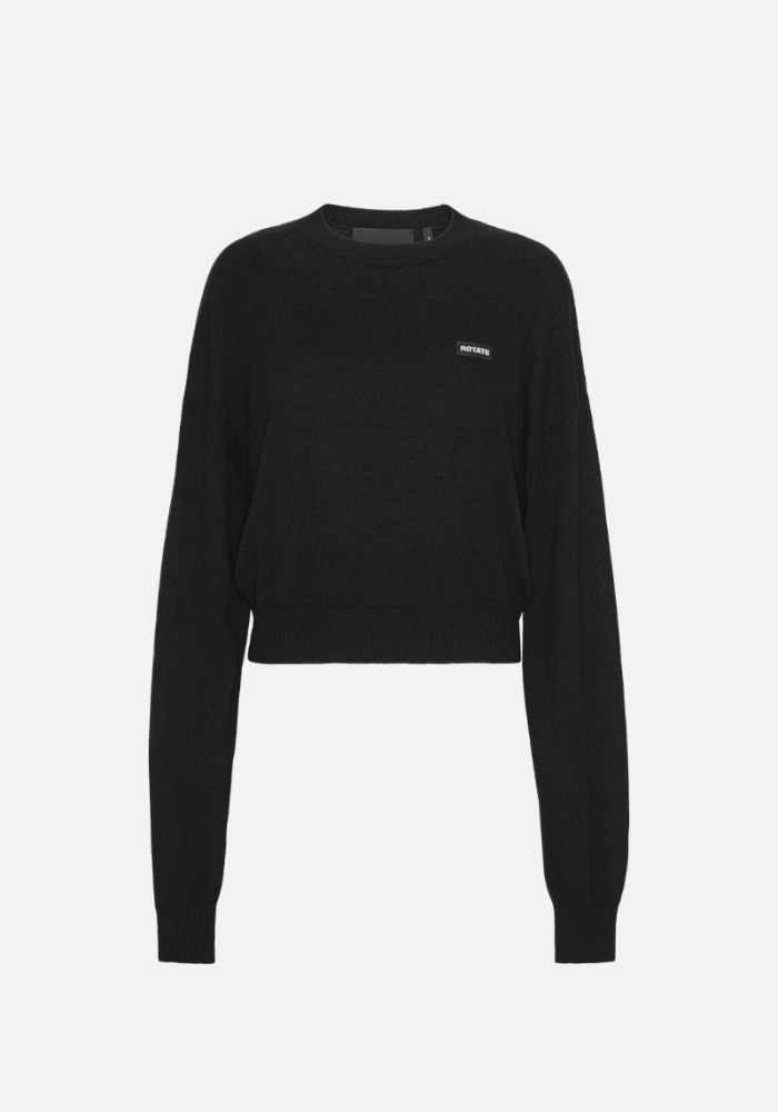 Pull Basic Crewneck Noir - Rotate