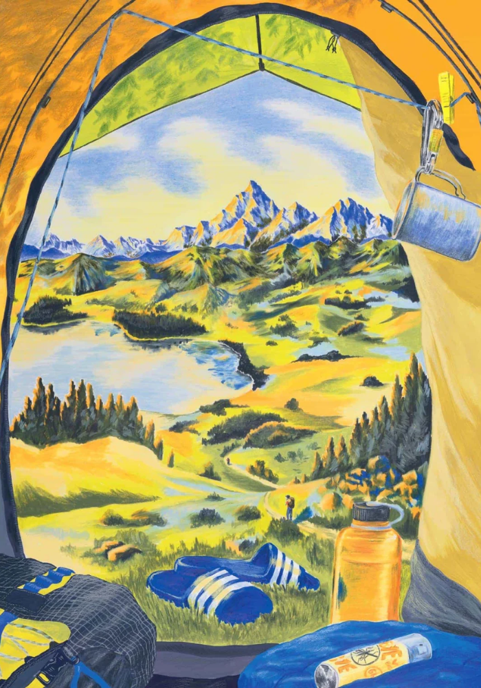 Puzzle 1000 Pièces Chambre Avec Vue - Jour Férié
