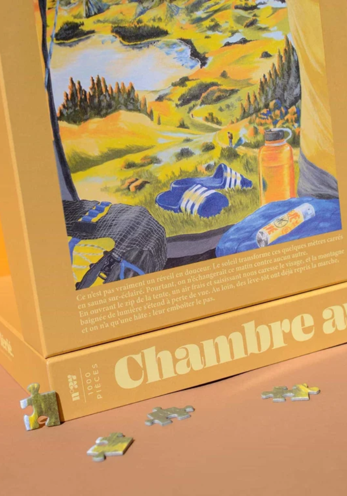Puzzle 1000 Pièces Chambre Avec Vue - Jour Férié