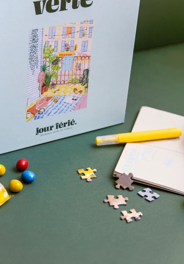 Puzzle 1000 Pièces La Classe Verte - Jour Férié