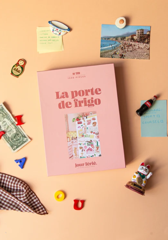 Puzzle 1000 Pièces La Porte Du Frigo - Jour Férié