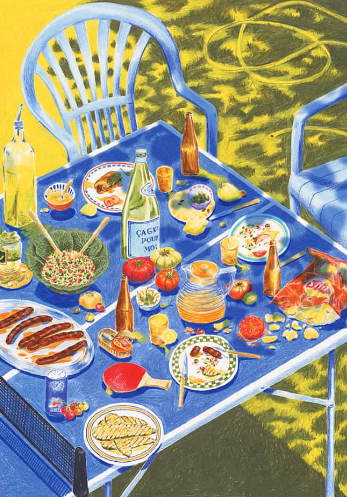 Puzzle 1000 Pièces Manger Dehors - Jour Férié
