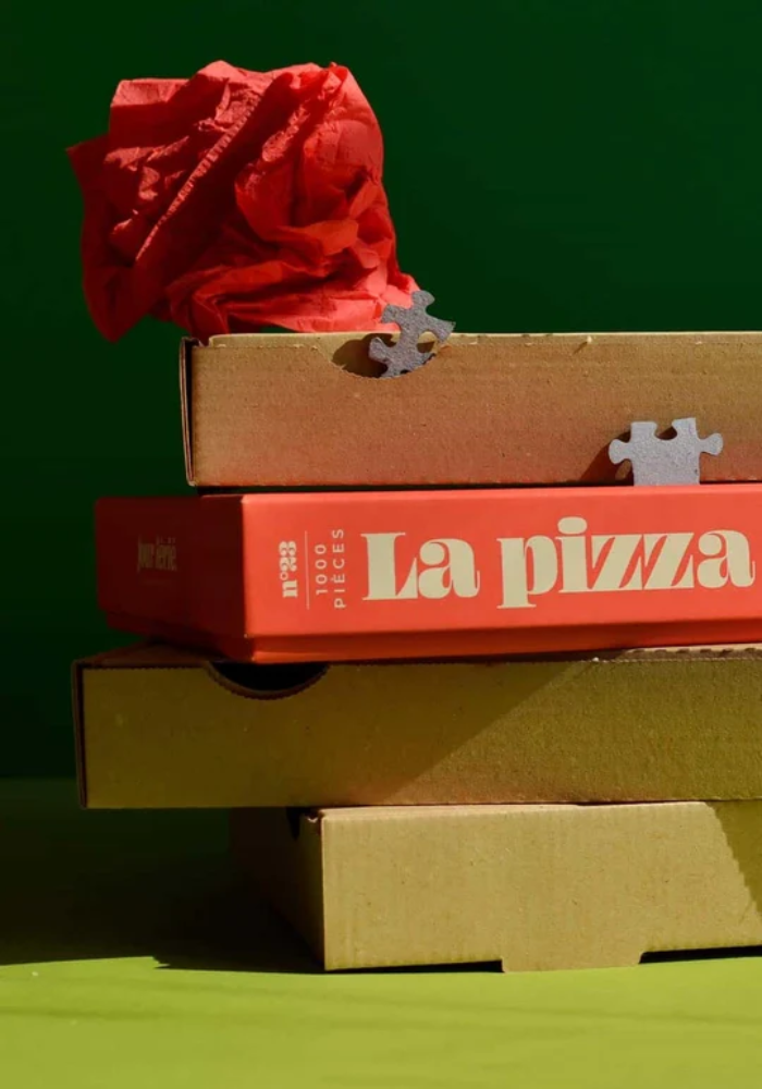Puzzle 1000 Pièces Pizza À Emporter - Jour Férié