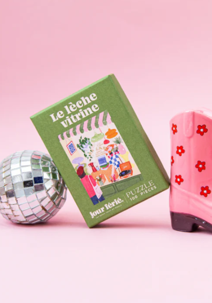 Puzzle 100 Pieces Le Lèche Vitrine - Jour Férié