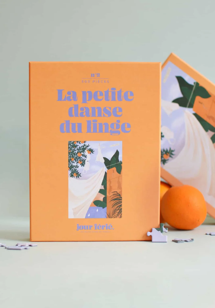 Puzzle 500 Pièces La Petite Danse Du Linge - Jour Férié