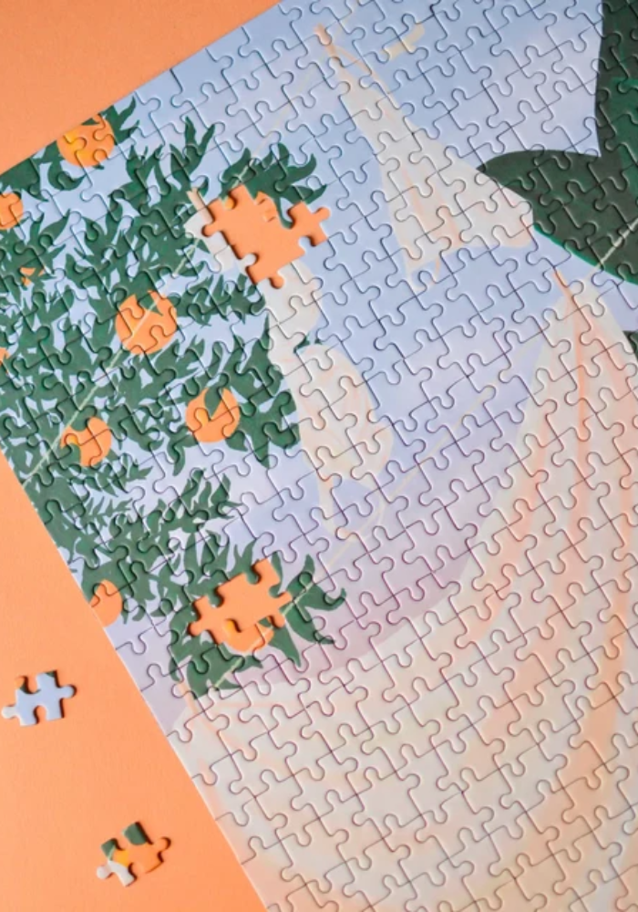 Puzzle 500 Pièces La Petite Danse Du Linge - Jour Férié