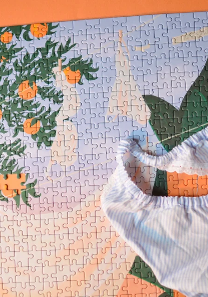 Puzzle 500 Pièces La Petite Danse Du Linge - Jour Férié