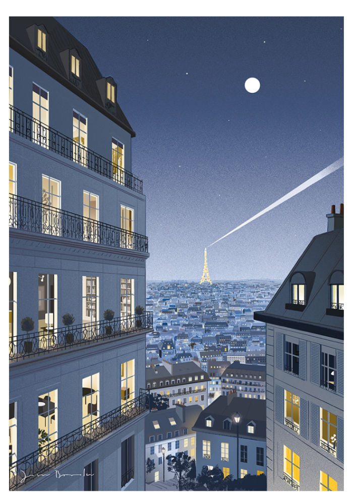 Puzzle Jason Brooks Montmartre View - Image Republic 