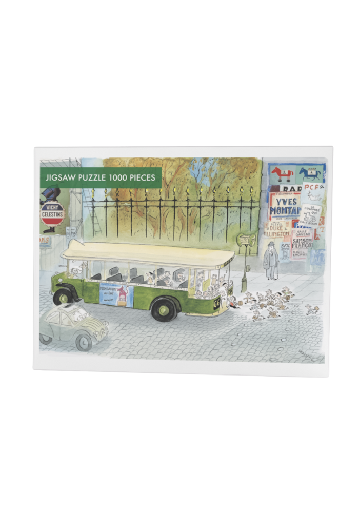 Puzzle Sempé Bus Ligne 66 - Image Republic