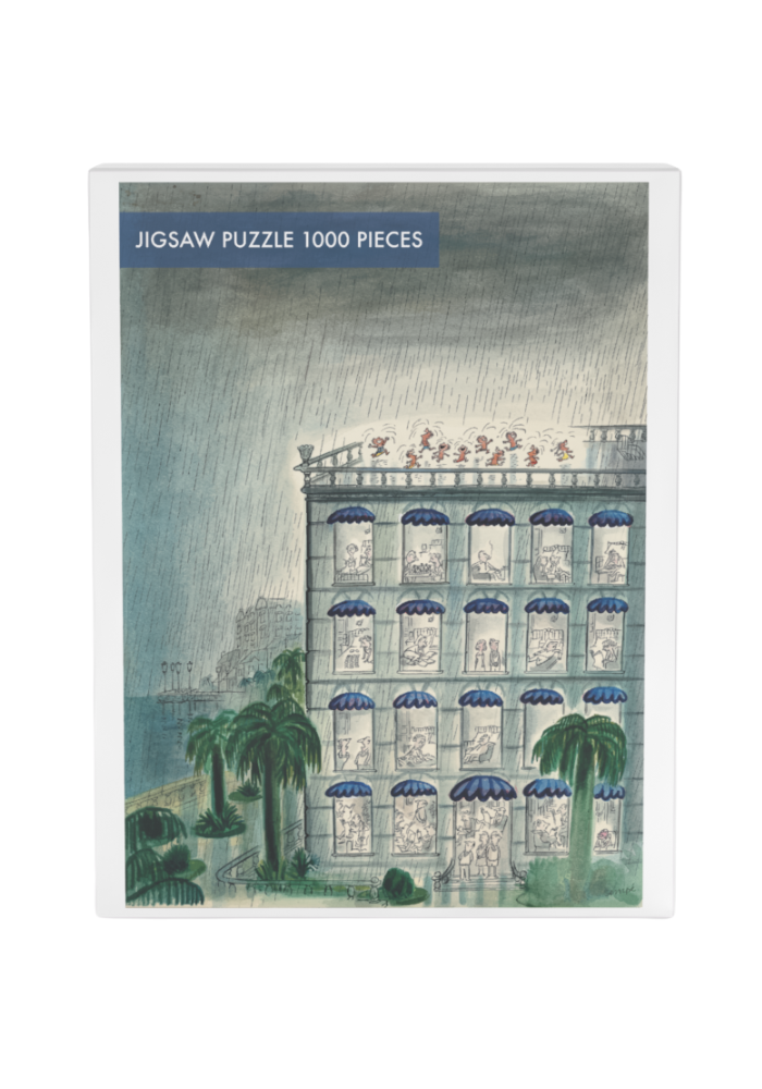Puzzle Sempé Immeuble Pluie - Image Republic