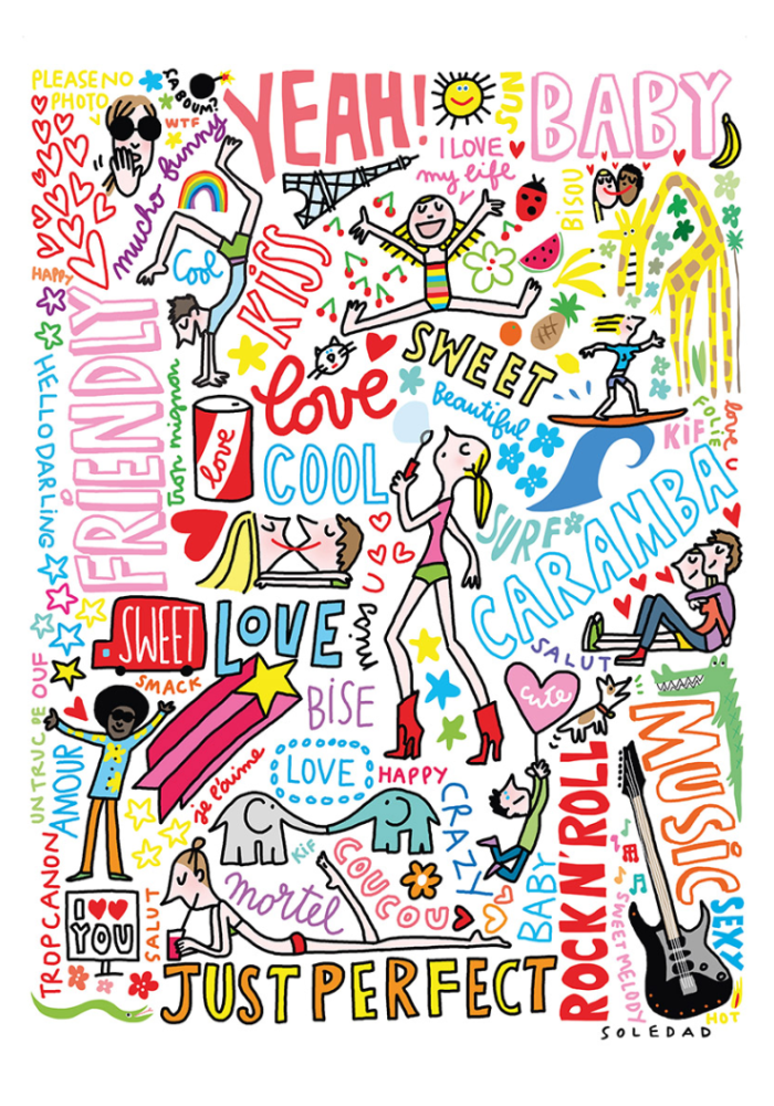 Puzzle Soledad Graffitis - Image Republic