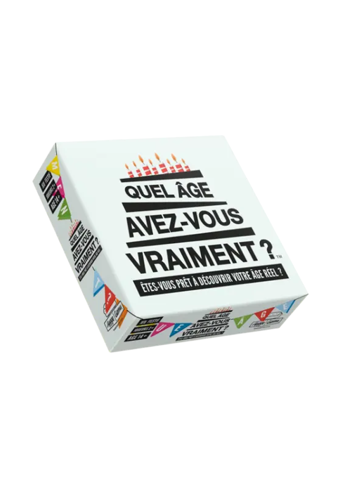 Jeu Quel Âge Avez-Vous Vraiment ? - Sélectionné par Blush
