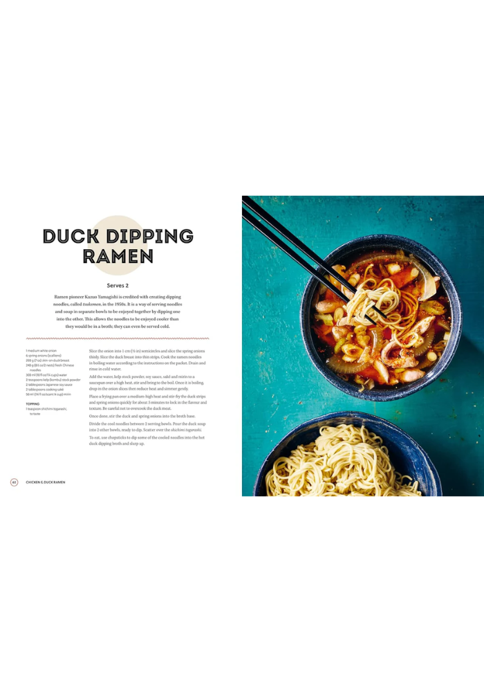 Livre Ramen 80 recettes faciles - Maison D'Édition