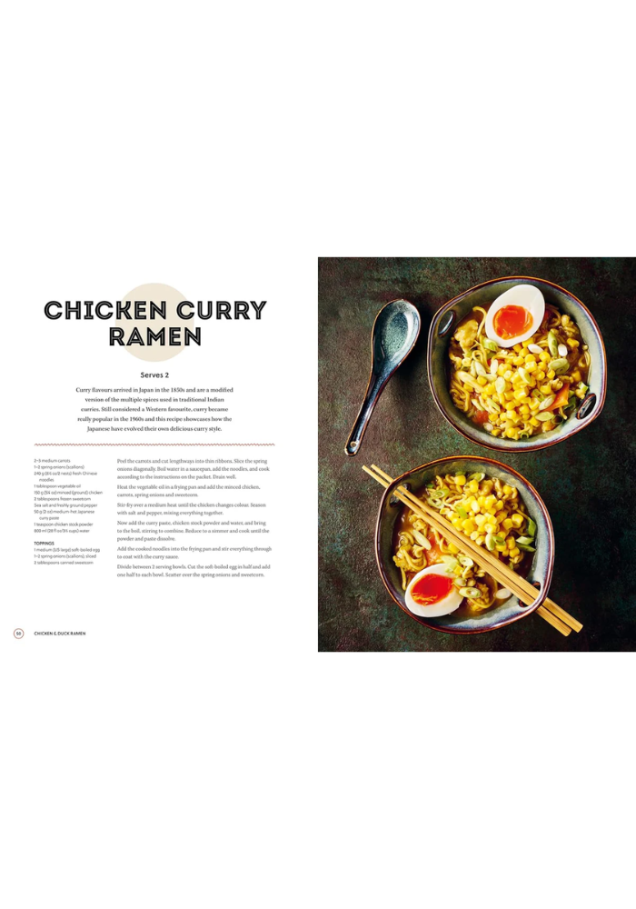 Livre Ramen 80 recettes faciles - Maison D'Édition