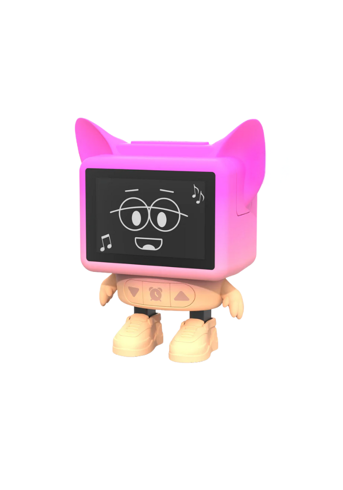 Réveil Dancing Clock Rose - Mob Paris