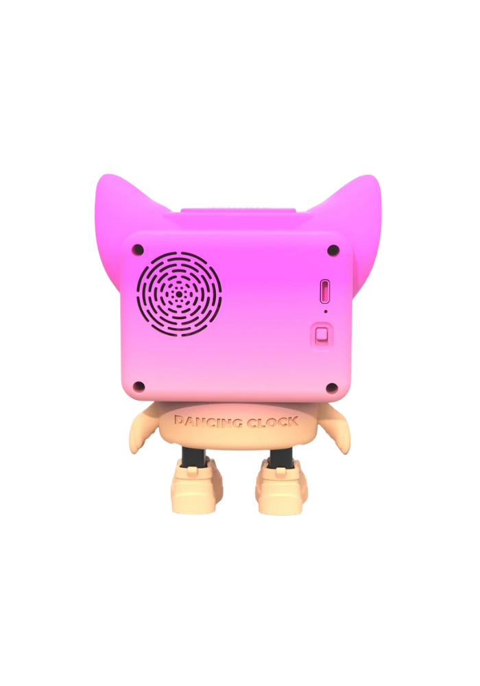Réveil Dancing Clock Rose - Mob Paris