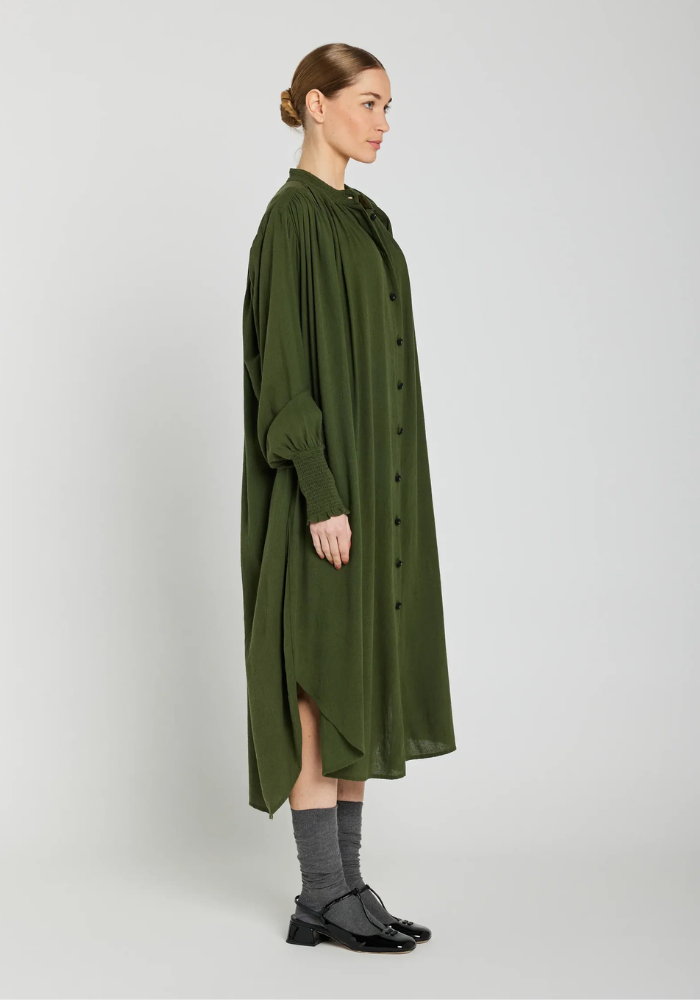 Robe Chemise Cesar Olive - V De Vinster