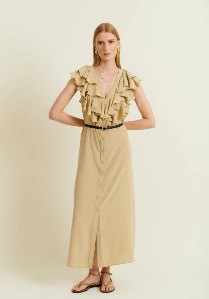 Robe Jason Beige - DMN Paris