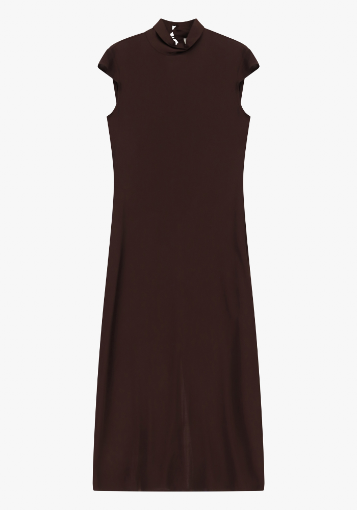 Robe Longue Col Haut Bruciato - Dixie