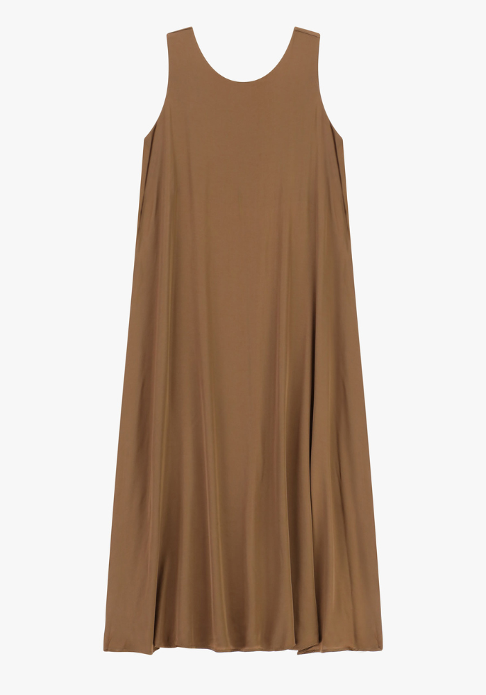 Robe Longue Débardeur Marron - Dixie