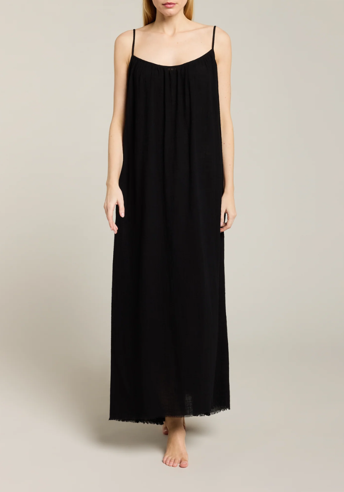 Robe Palm Beach Noir - Maison Saint Julien