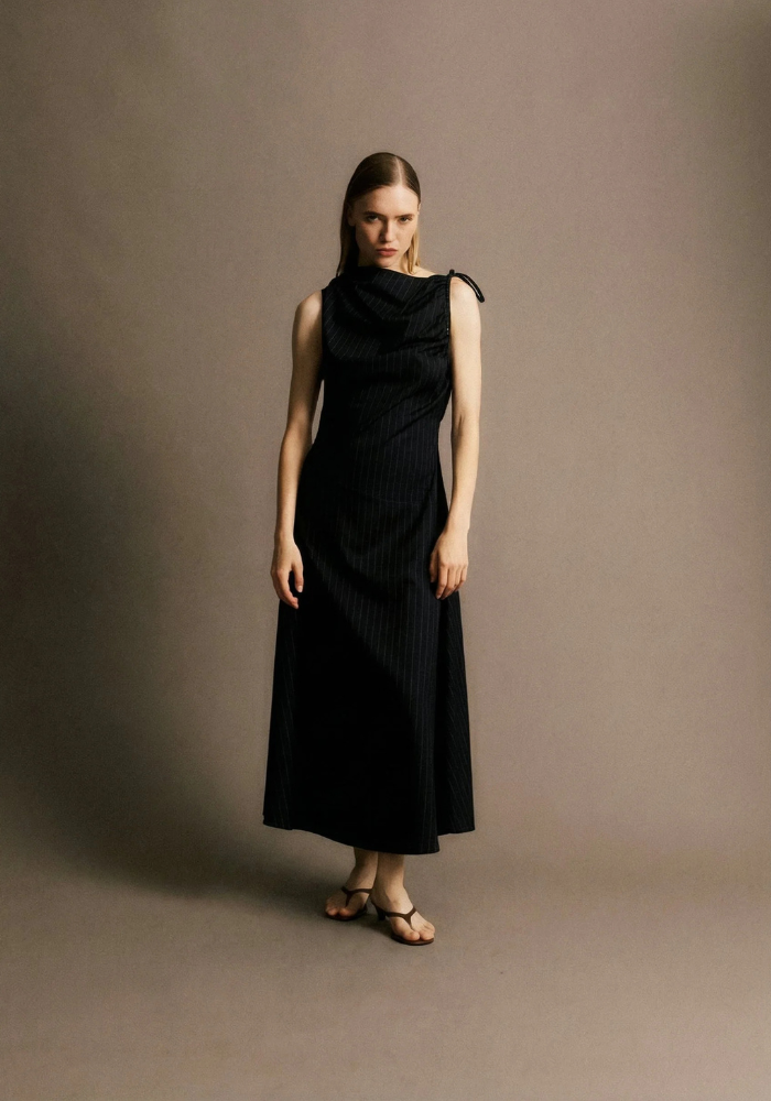 Robe Ysée Bleu Nuit - Jiji Studio