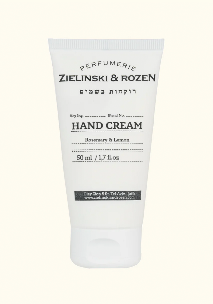 Crème Pour Les Main Romarin, Citron 50ml - Zielinski & Rozen