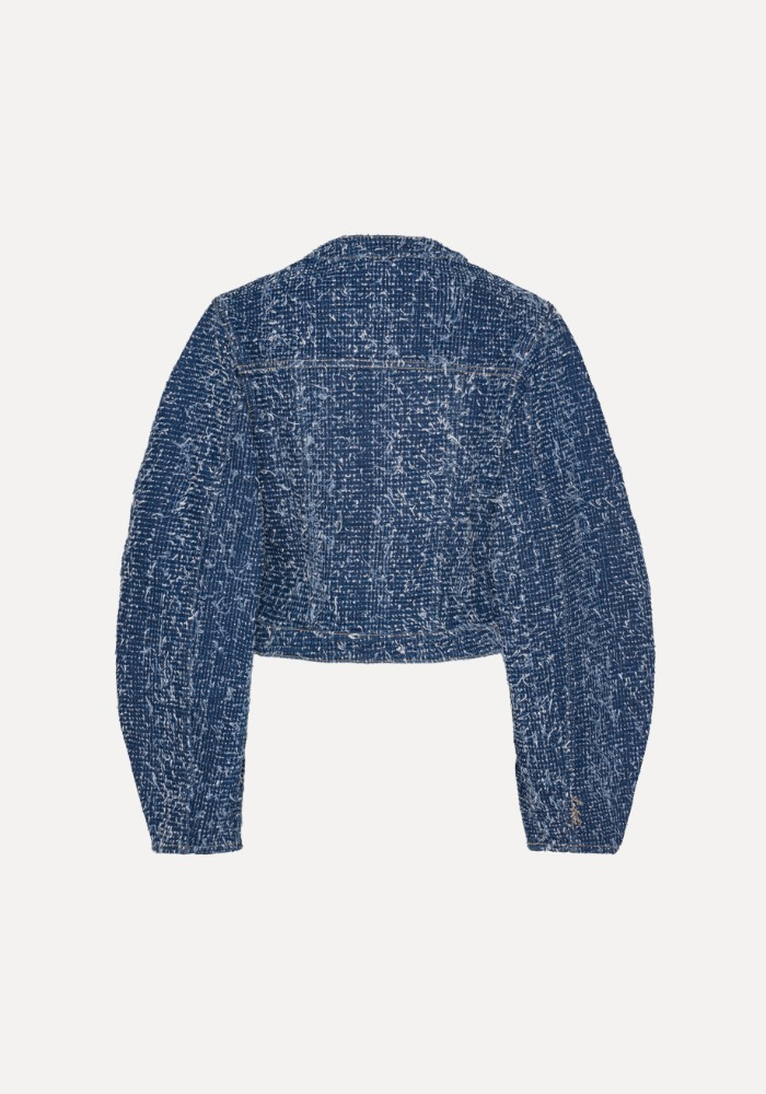 Veste Round Sleeve En Denim - Rotate