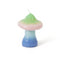 Bougie Mushroom Petit Modèle Bleu Rose Et Vert