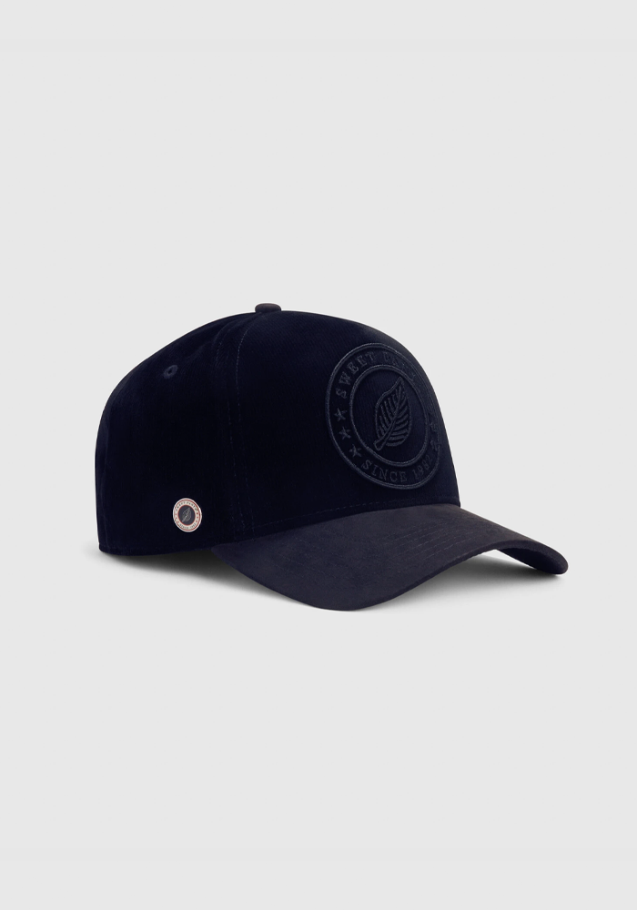 Casquette Suede Navy - Sweet Pants