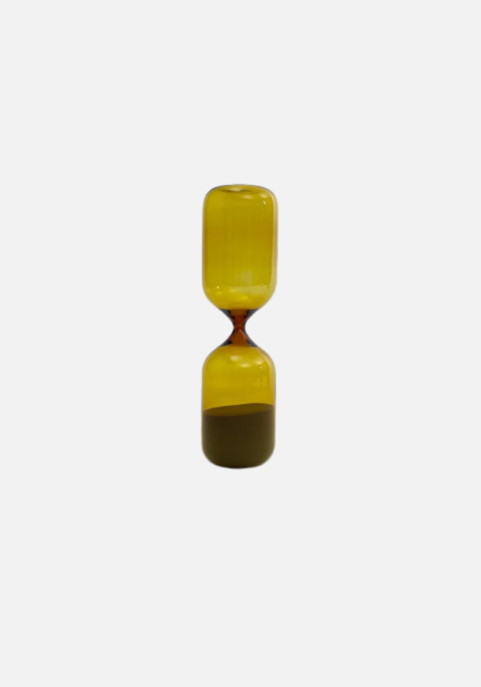 Sablier Cylindre Amber - Bazar De Luxe