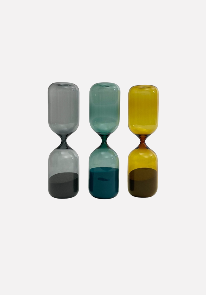 Sablier Cylindre Amber - Bazar De Luxe